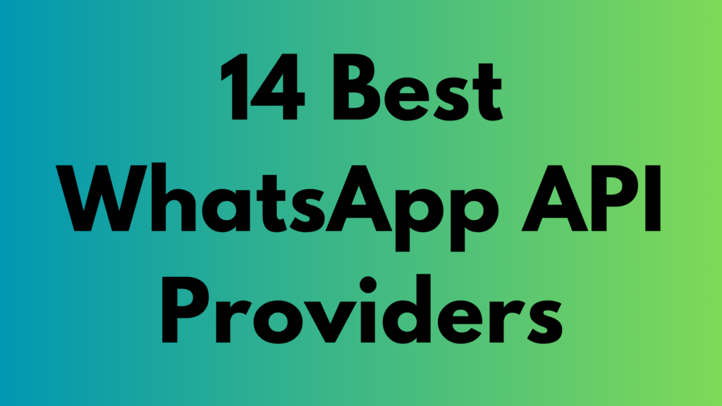 Best WhatsApp API Provider